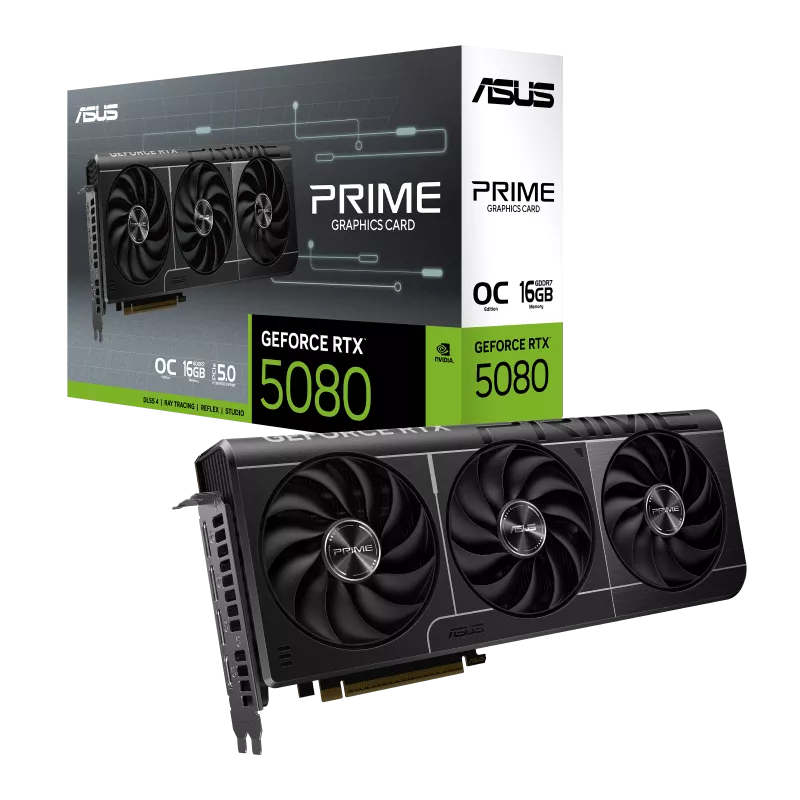 PLACA DE VIDEO ASUS PRIME RTX 5080 16GB OC