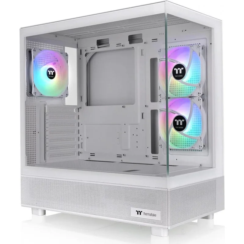 Gabinete TT View 270 Plus Mid-Tower TG X2 Fan ARGB X3 Snow White (4199)