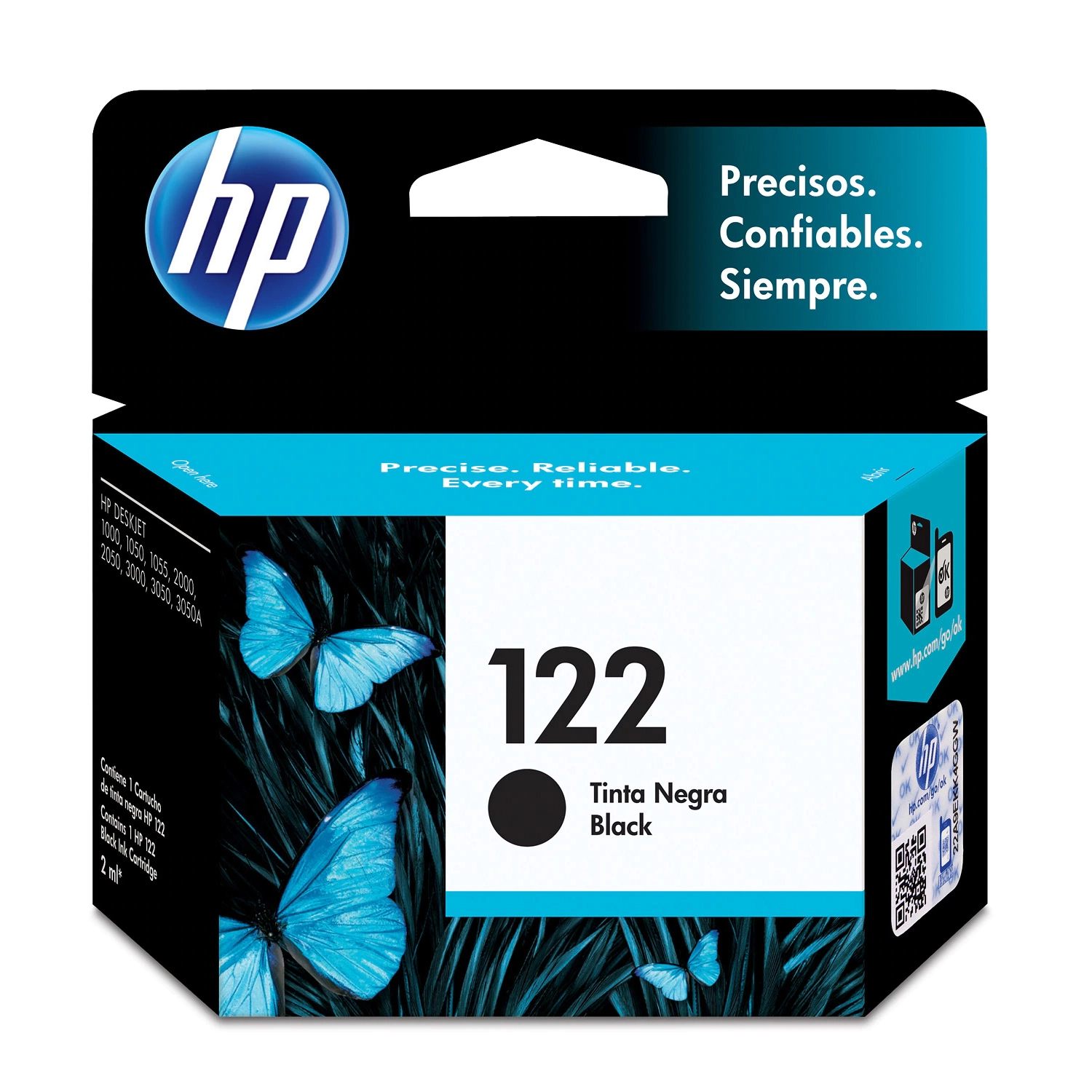 Cartucho de Tinta HP 122 Negra — foto 1