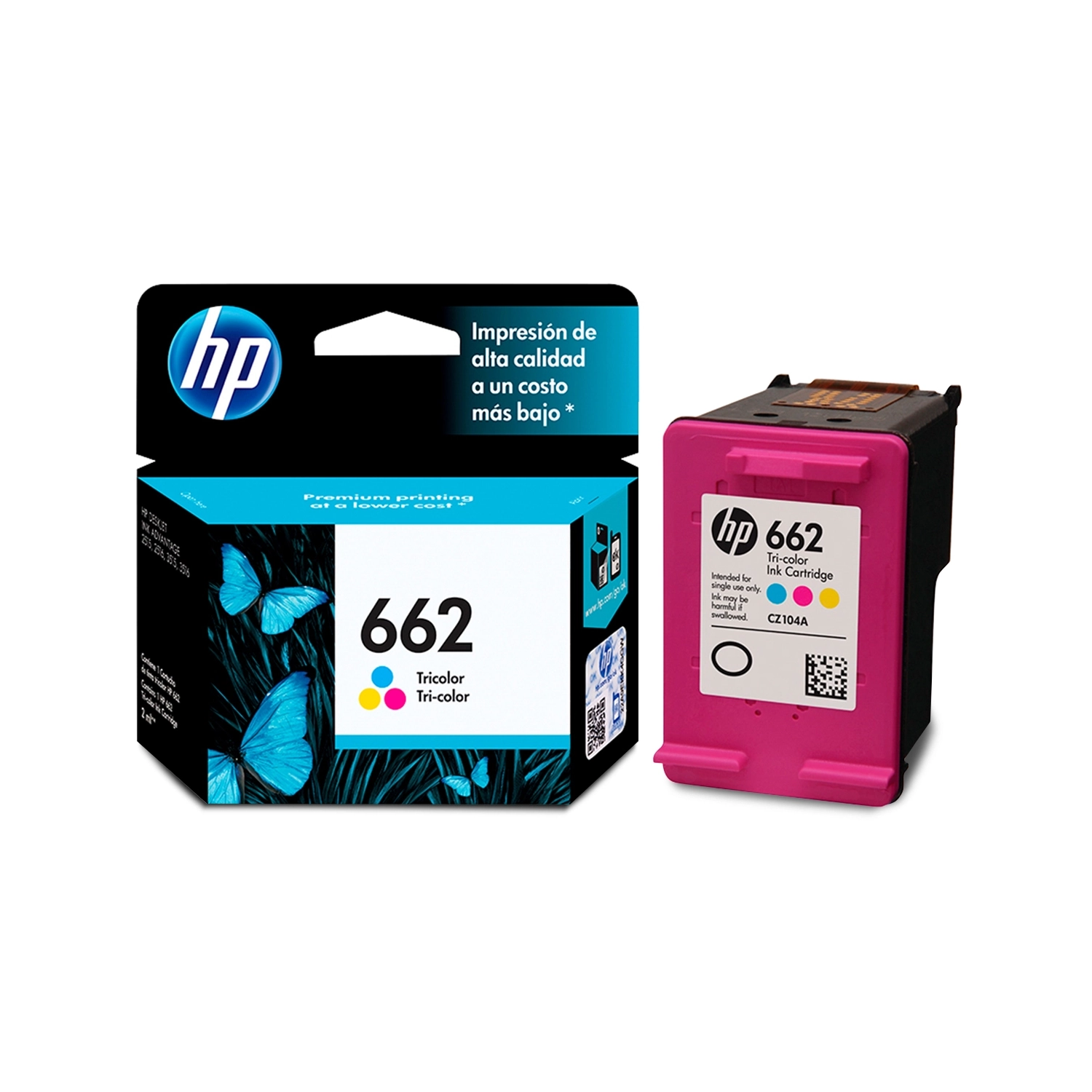 Cartucho Hp 662 Color Para Imp 2515 2545 2645 Original — foto 5
