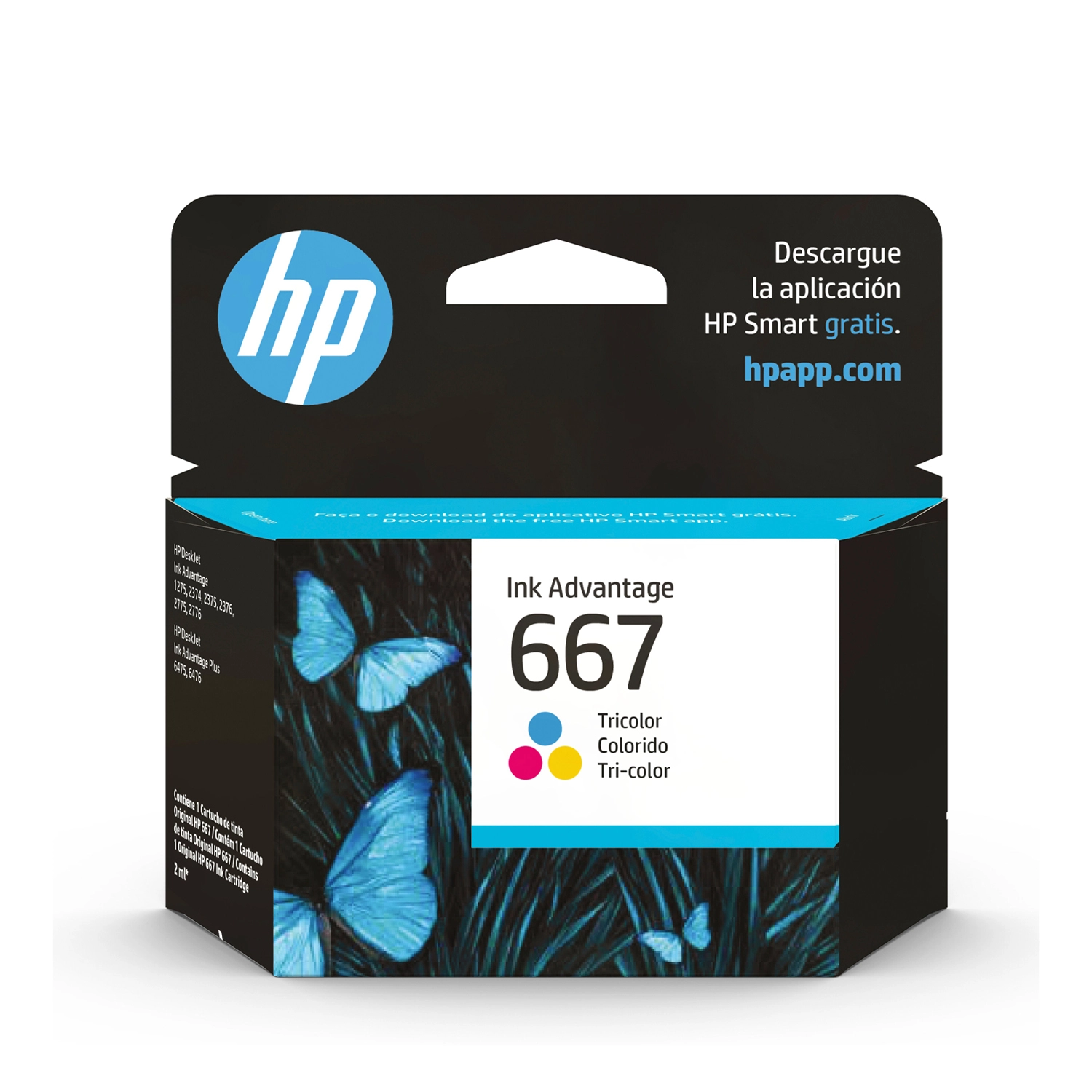 Cartucho de Tinta HP 667 Color — foto 6