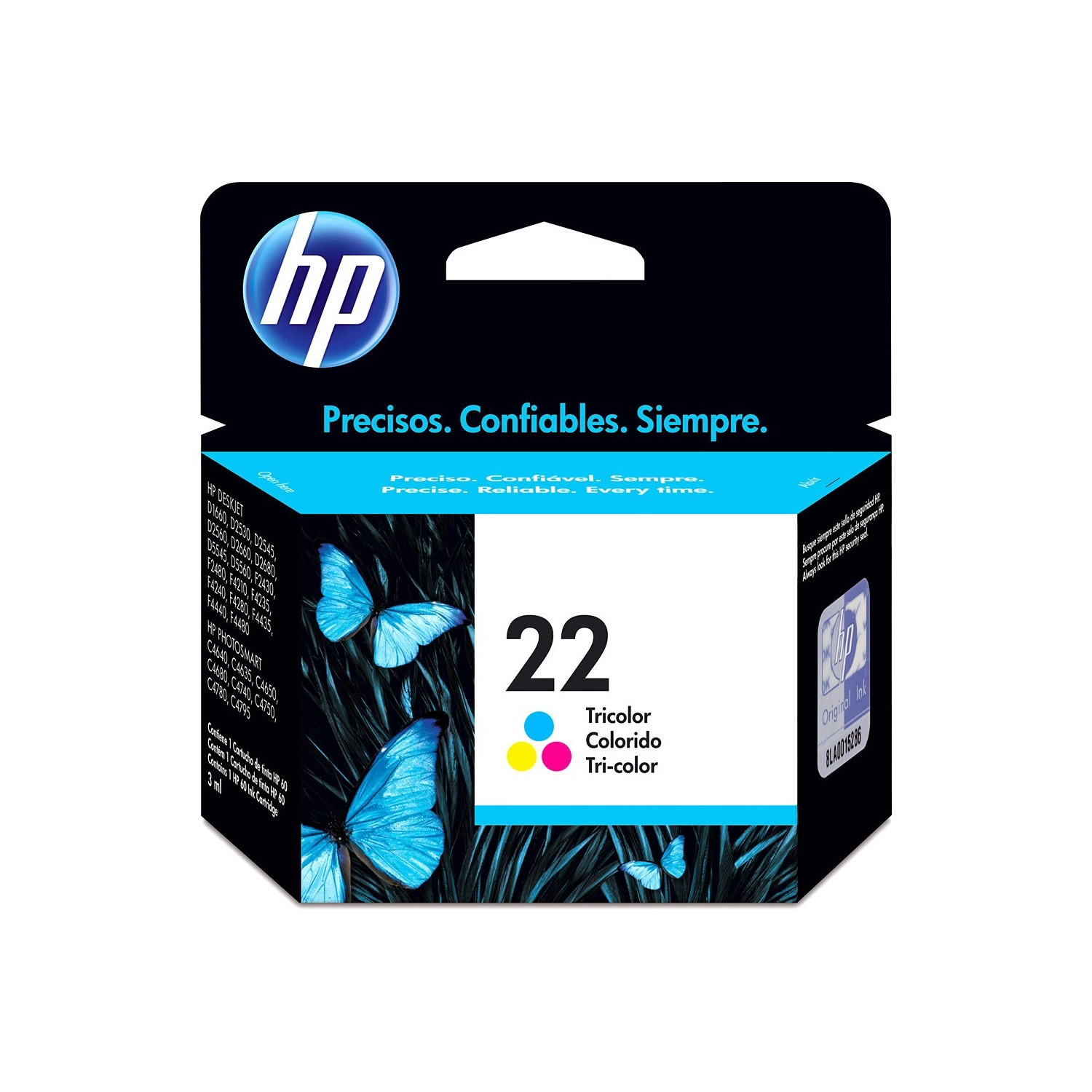 Cartucho de tinta HP 22 Color — foto 1
