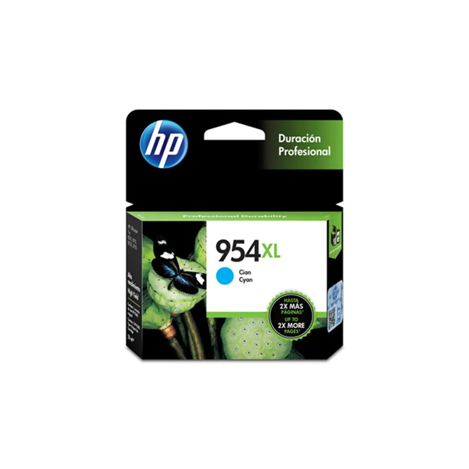 Cartucho de tinta HP 954XL Cian Alto Rendimiento — foto 1