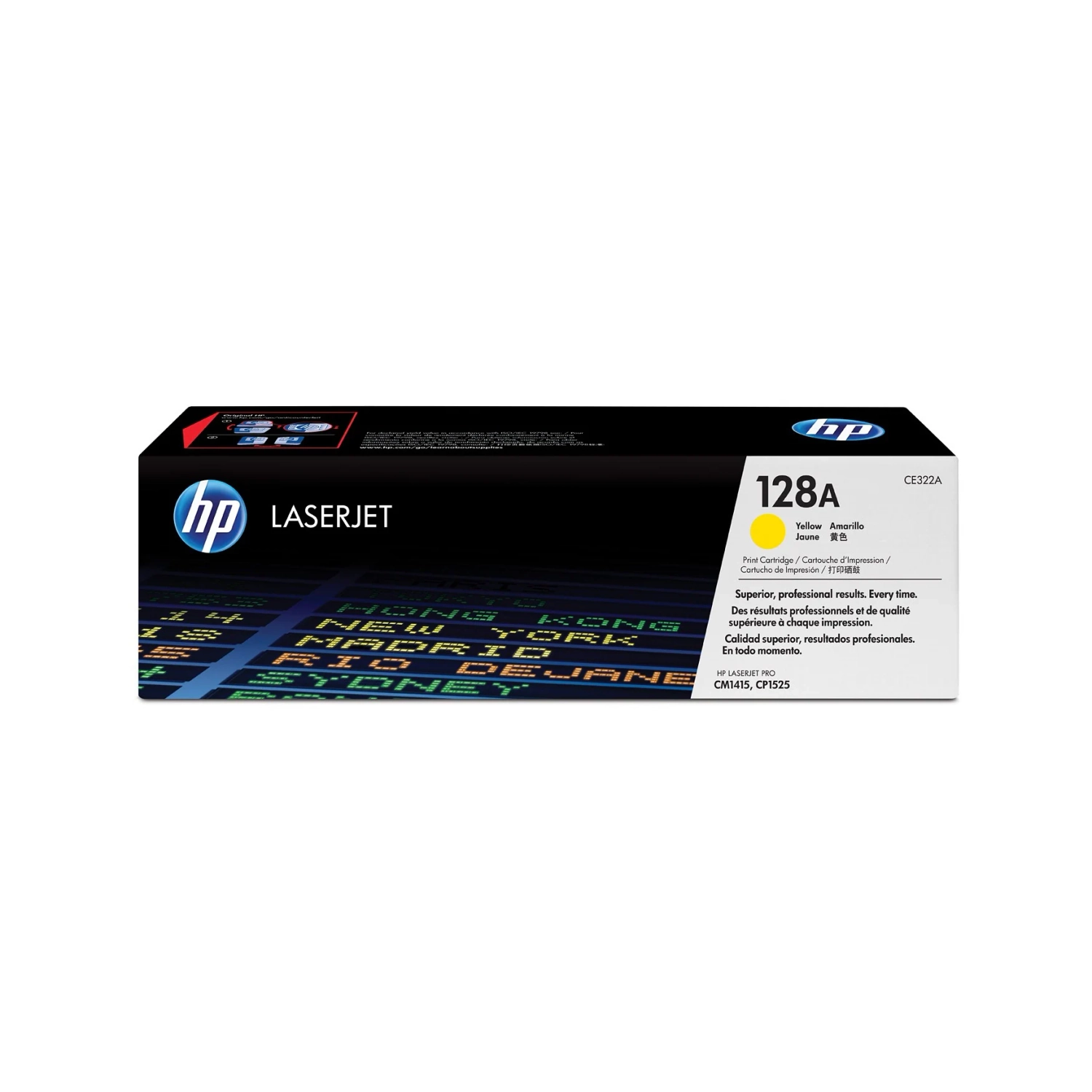 Tóner HP 128A Amarillo — foto 1