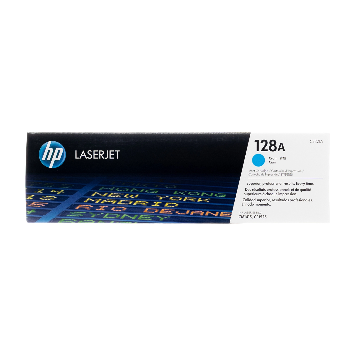 Tóner HP 128A Cian — foto 1
