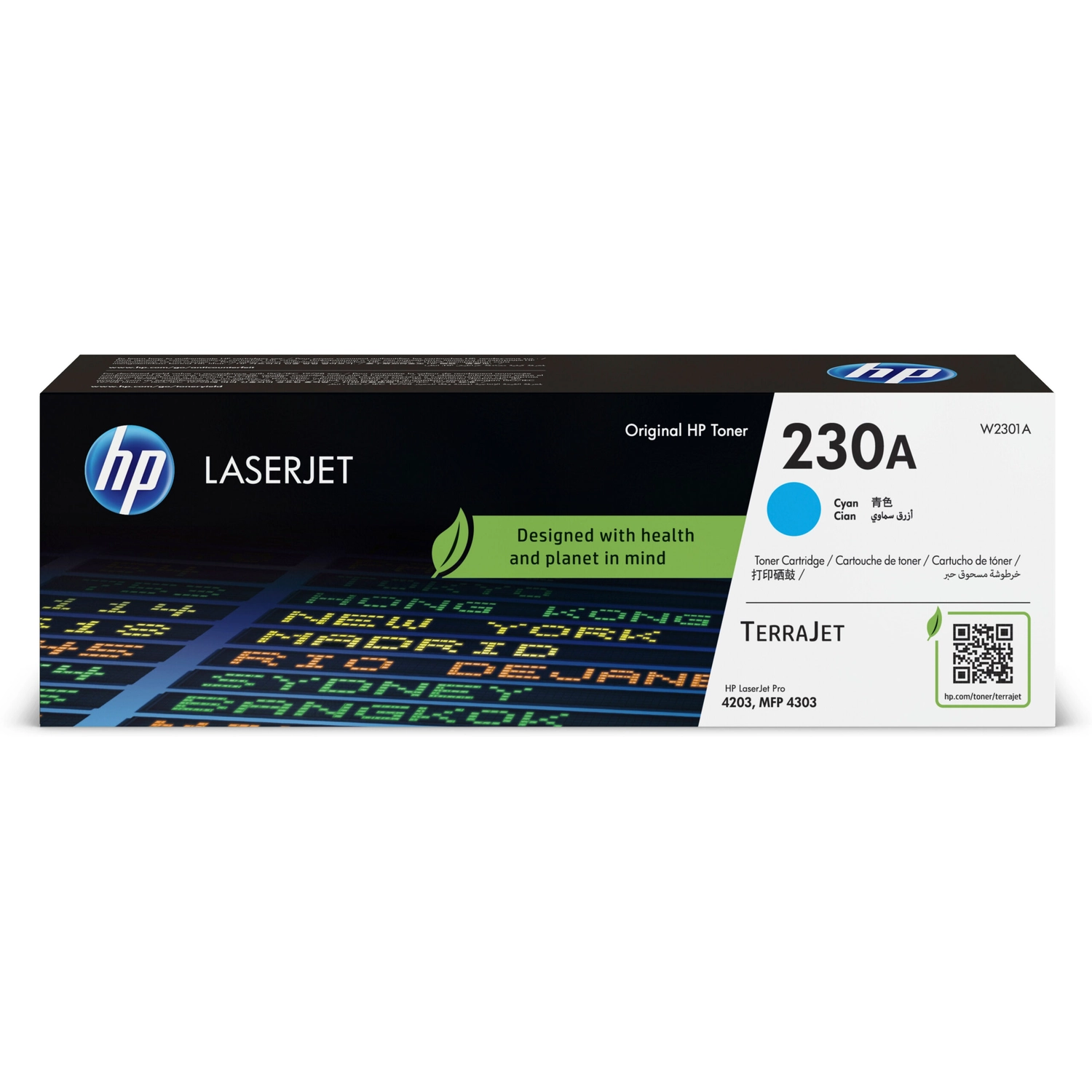 Tóner HP 230A Cian — foto 1