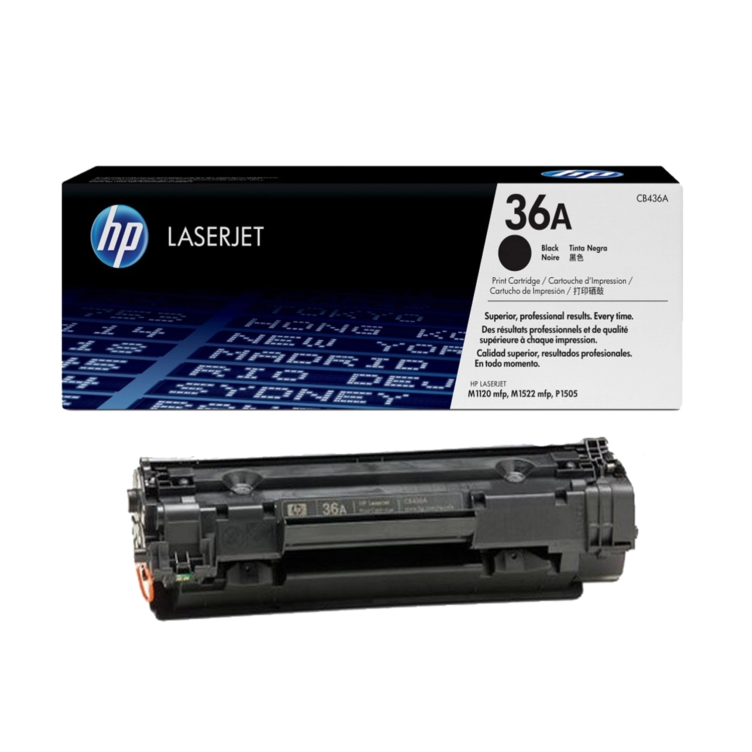 Tóner HP 36A Negro — foto 1