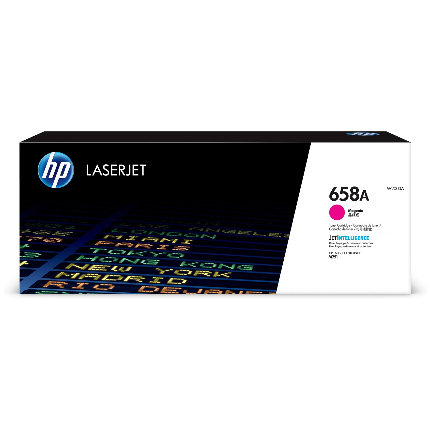 Tóner HP 658A Magenta