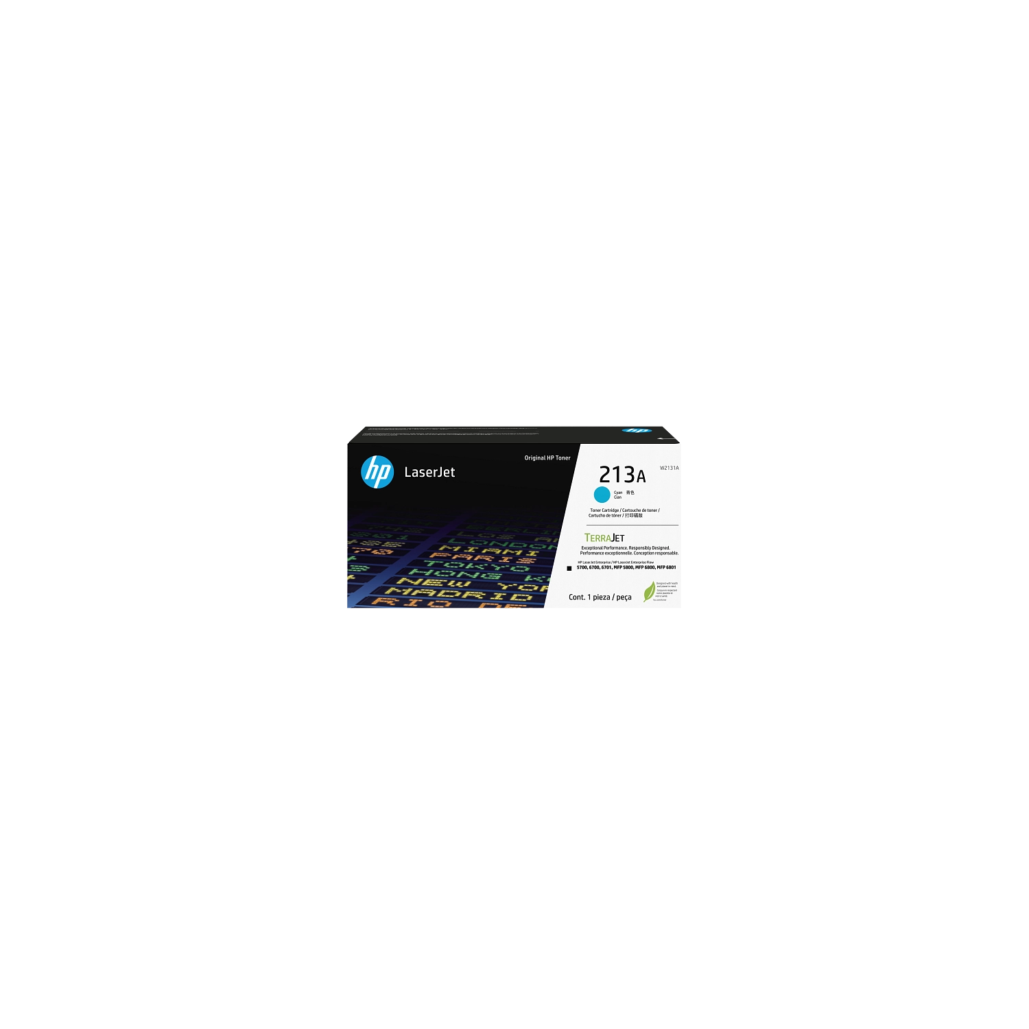 Toner HP 213A Cian