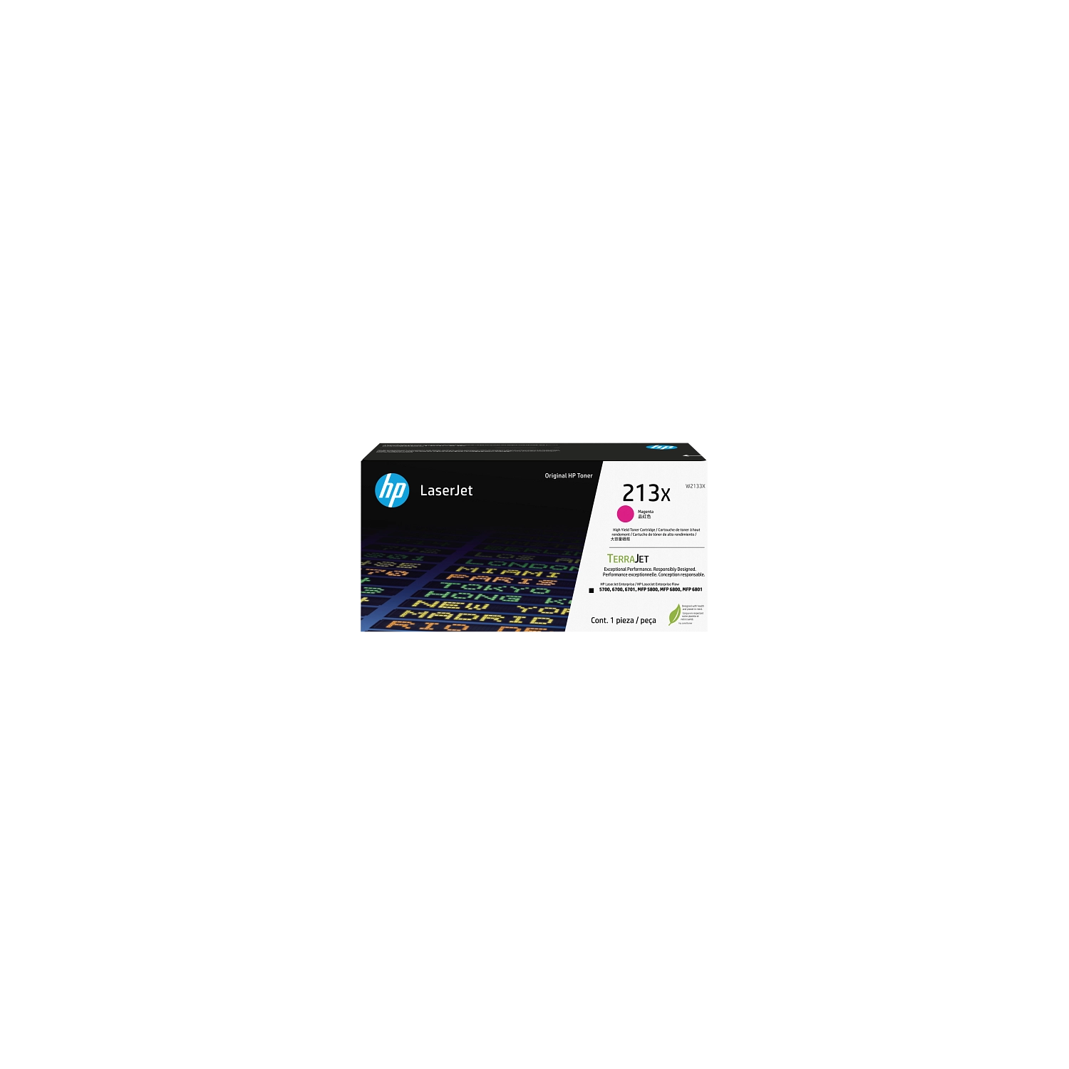 Toner HP 213X Magenta Alto rendimiento