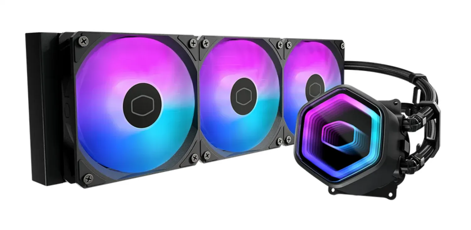 Water Cooler CM MasterLliquid 360 Core II ARGB PWM Black