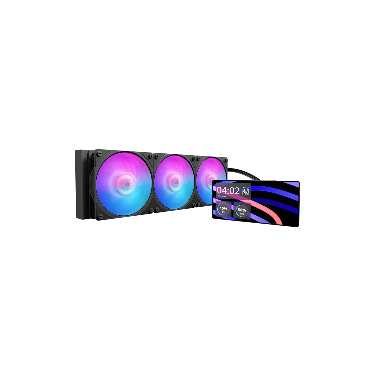 Water Cooler Cooler Master MasterLiquid Core LCD 6