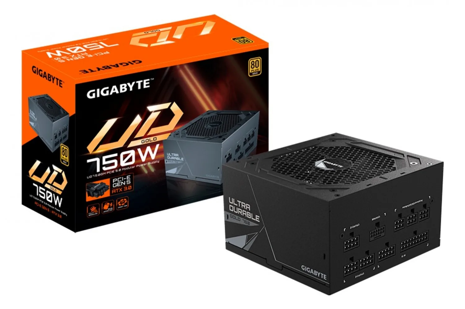 Fuente GIGABYTE UD750GM 80 Gold Modular PG5