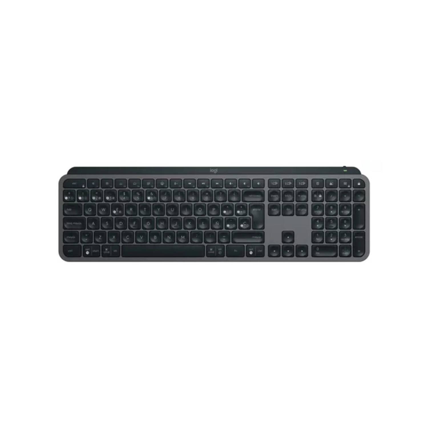 Teclado Logitech Inalámbrico  Mx Keys Español Negro