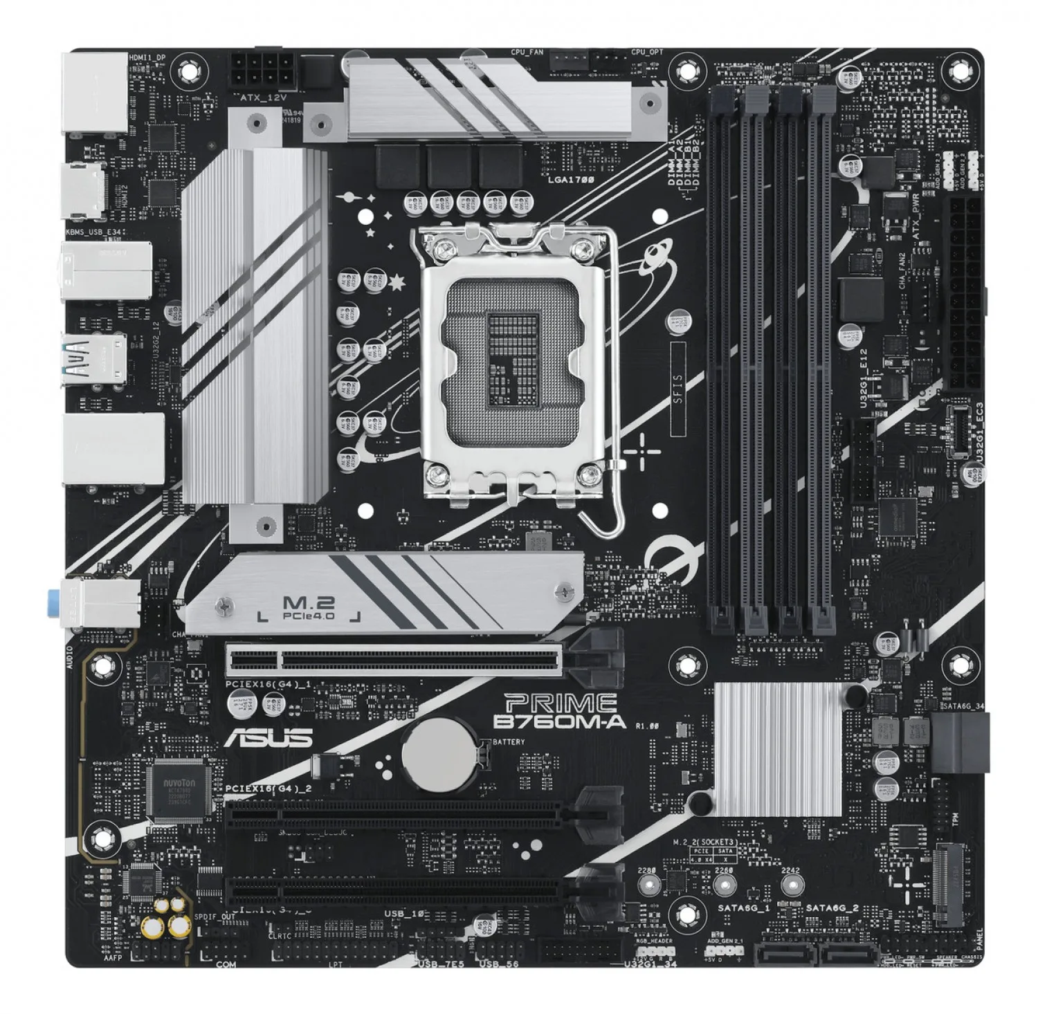 Motherboard ASUS PRIME B760M-A LGA 1700 DDR5