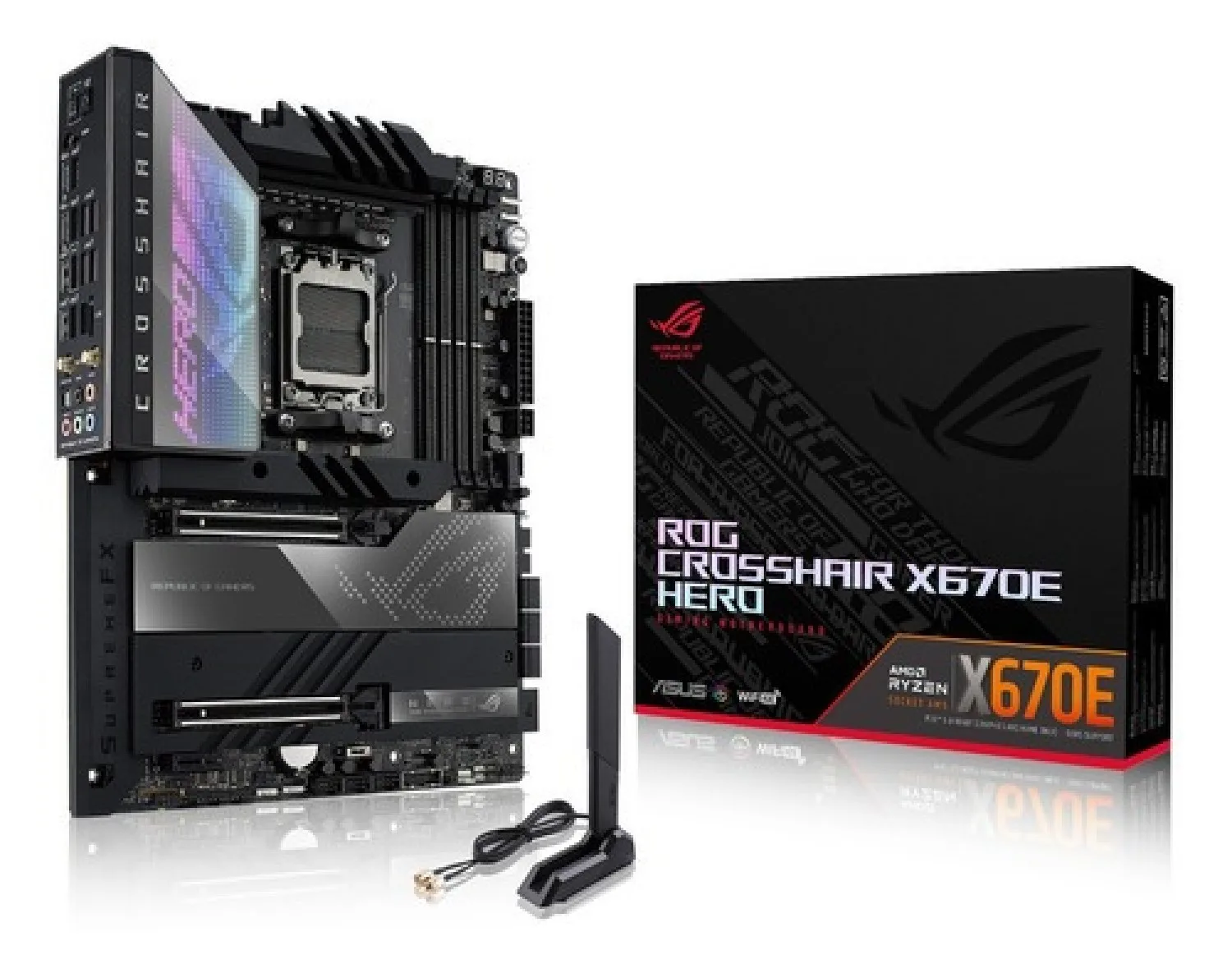 Motherboard ASUS ROG CROSSHAIR X670E HERO AM5 DDR5