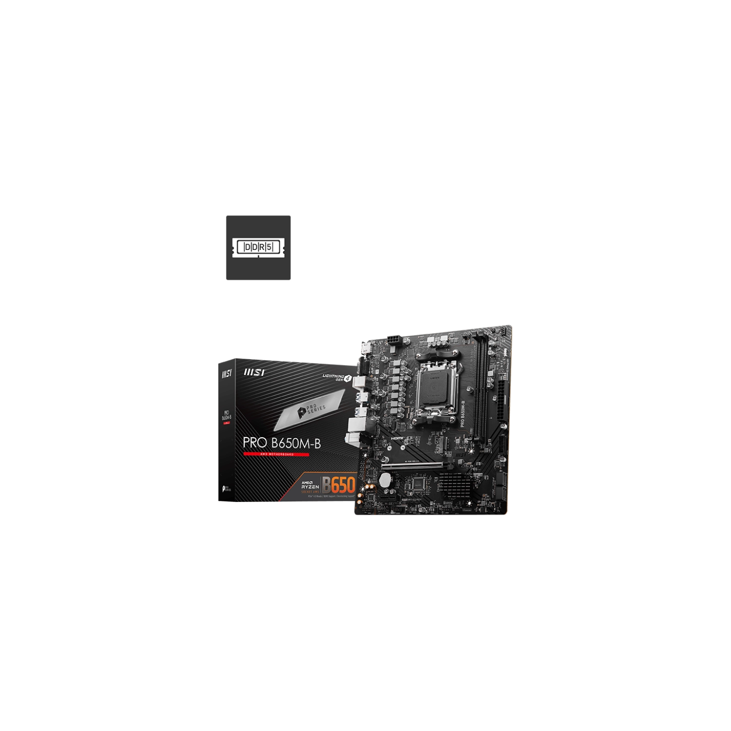 Motherboard MSI PRO B650M-B  AM5 DDR5