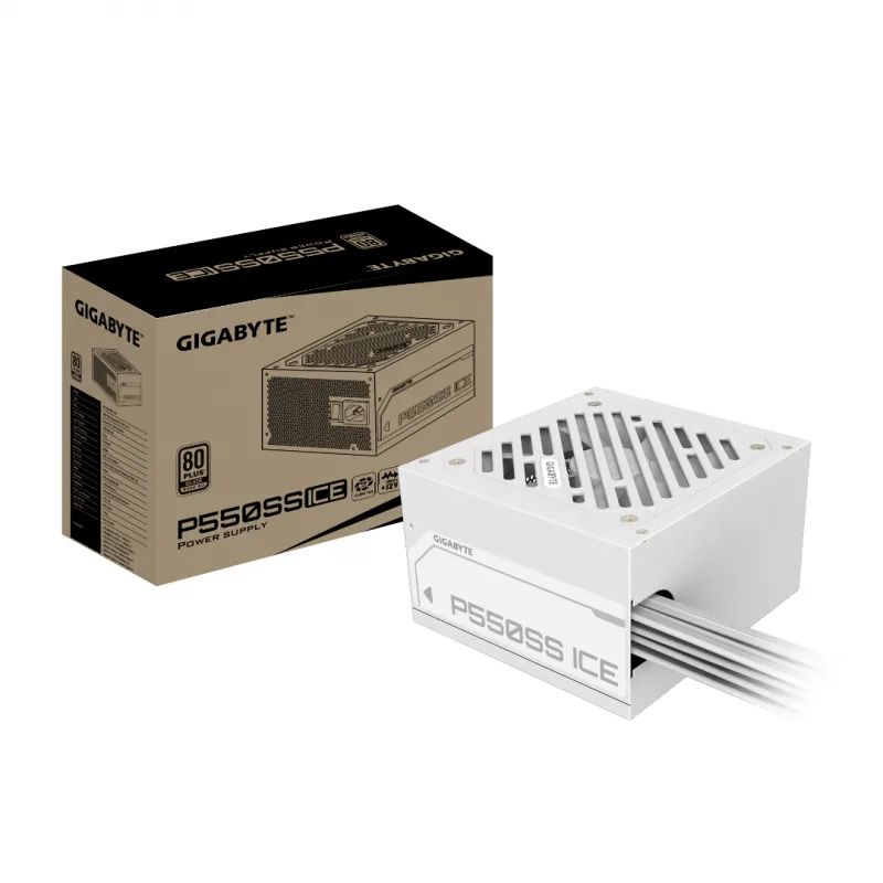 Fuente Gigabyte 550W 80 Plus Silver ATX 3.1 White (5146)