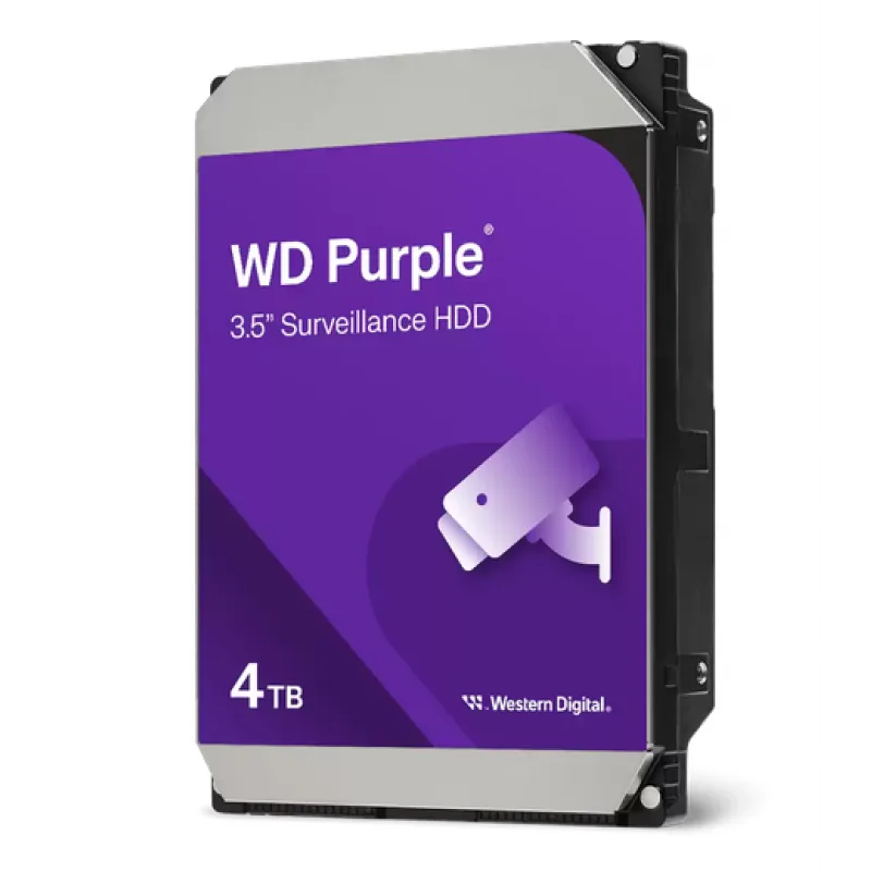 Disco Interno HDD WESTERN DIGITAL Purple 4TB 3.5" SATA 3.0 128MB 5400rpm — foto 2