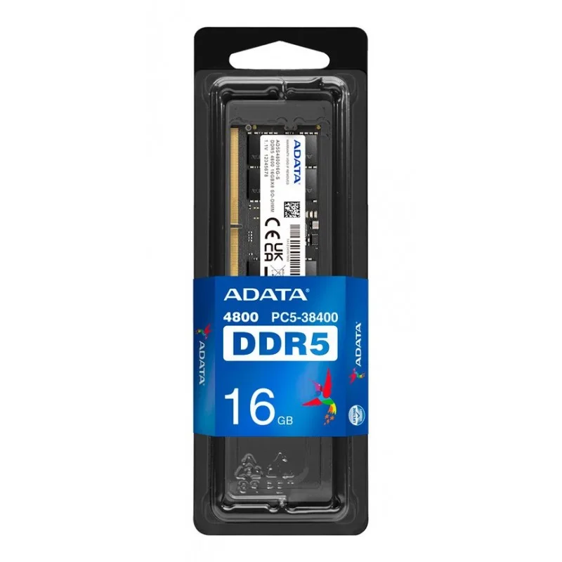 Memoria Ram SODIMM ADATA 16GB DDR5 4800MHz CL40 1.1V — foto 2