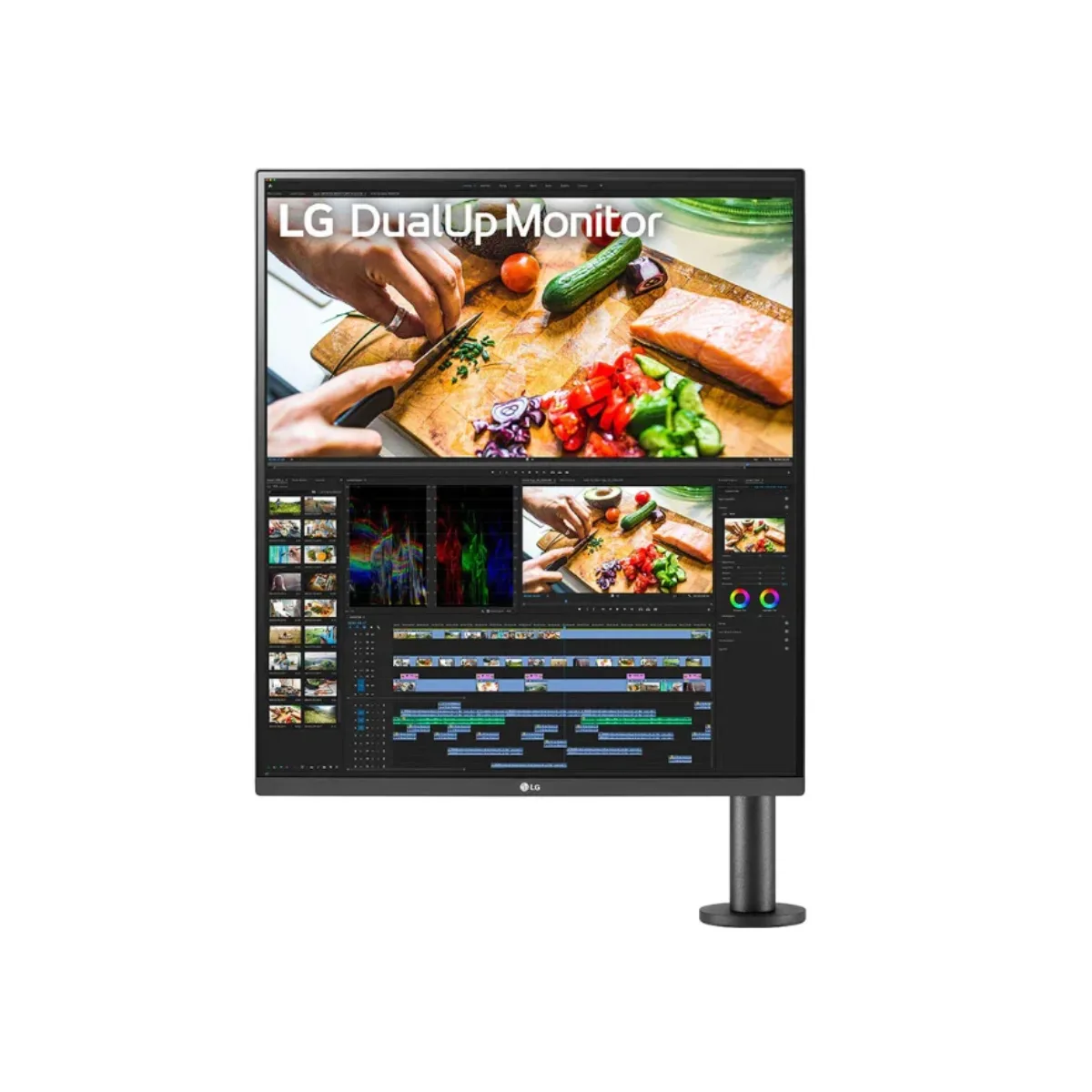 MONITOR LG 28 DUAL ERGO 28MQ780-B SDQHD 2BPB (II) (9307)