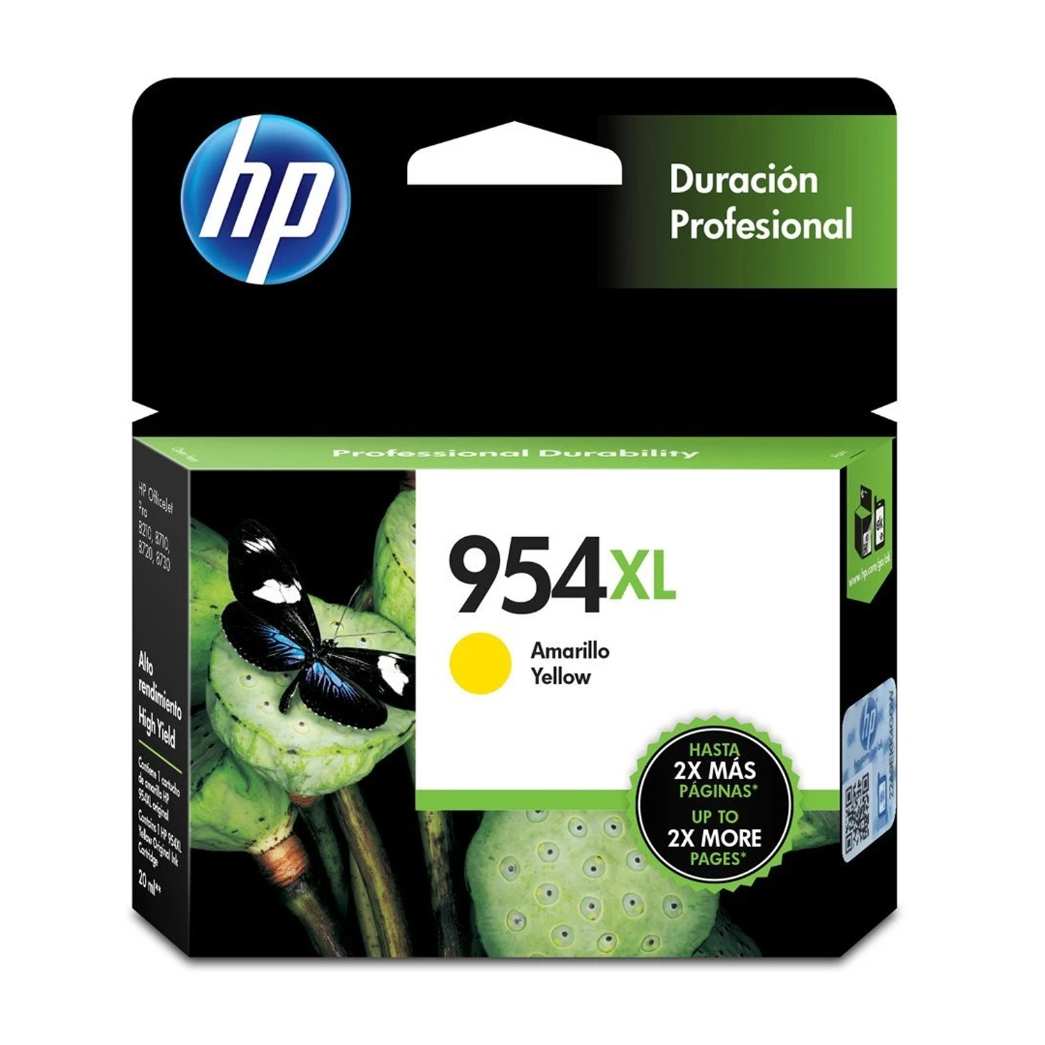 L0S68AL HP 954XL Yellow Original Ink Cartridge (5213)