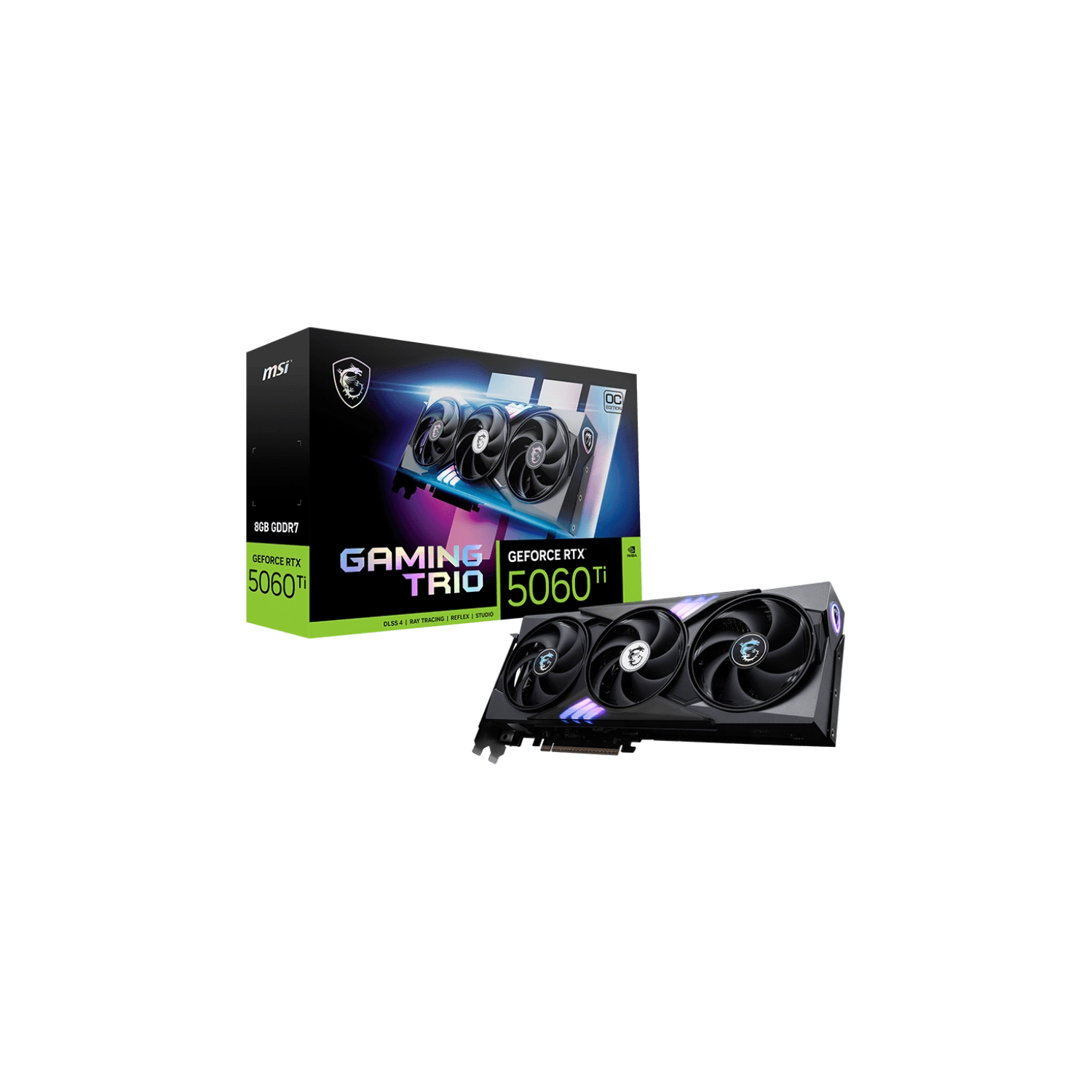 VGA MSI GeForce RTX 5060 Ti 8G GAMING TRIO OC (1394)