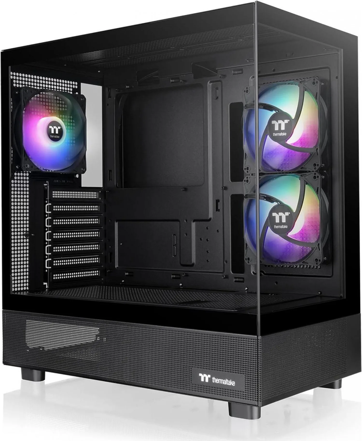 Gabinete Thermaltake View 270 Plus Tg Argb Mid Tower Ventana - Negro — foto 9