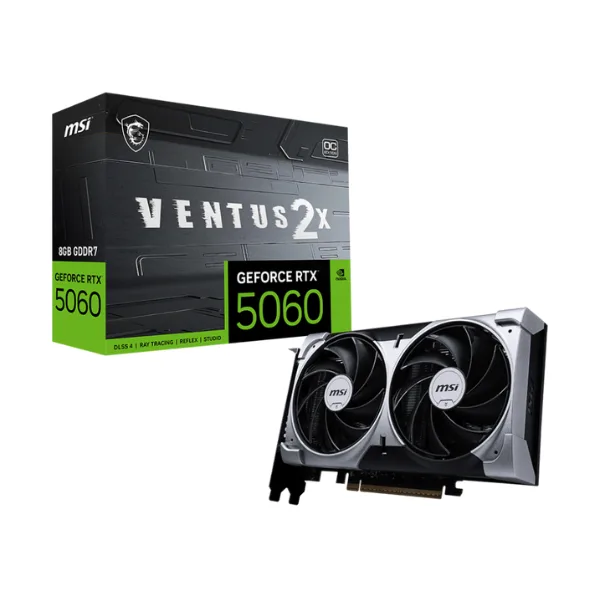 VGA MSI GeForce RTX 5060 8G VENTUS 2X OC (4272) — foto 9