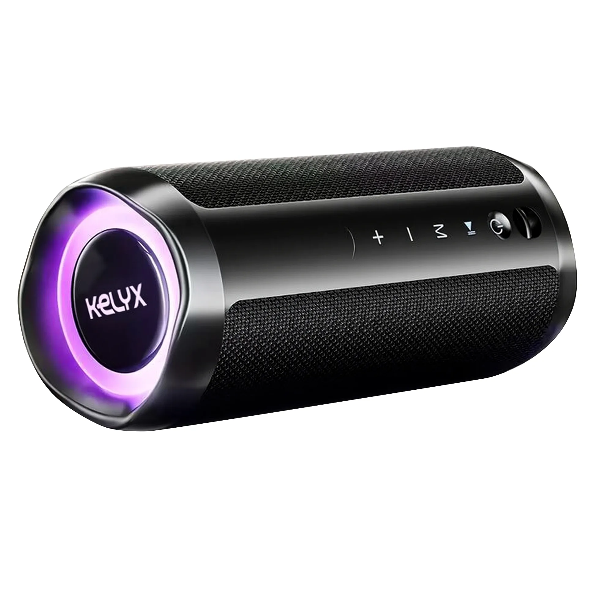 Parlante Kelyx Bluetooth 2 Altavoces 12W Cilindro RGB HIFI IPX7 MicroSD / USB (7961) — foto 5