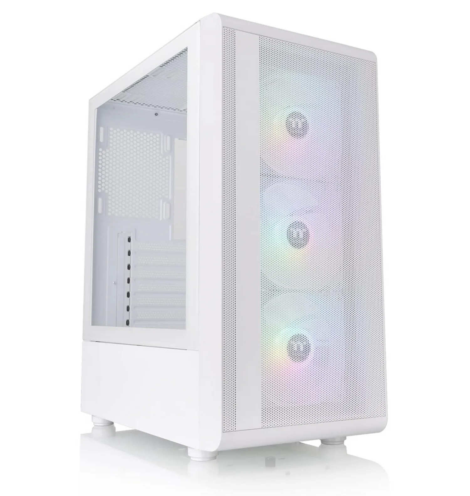 Gabinete TT S200 Mid-Tower TG Fan ARGB X4 Snow (7759) — foto 2