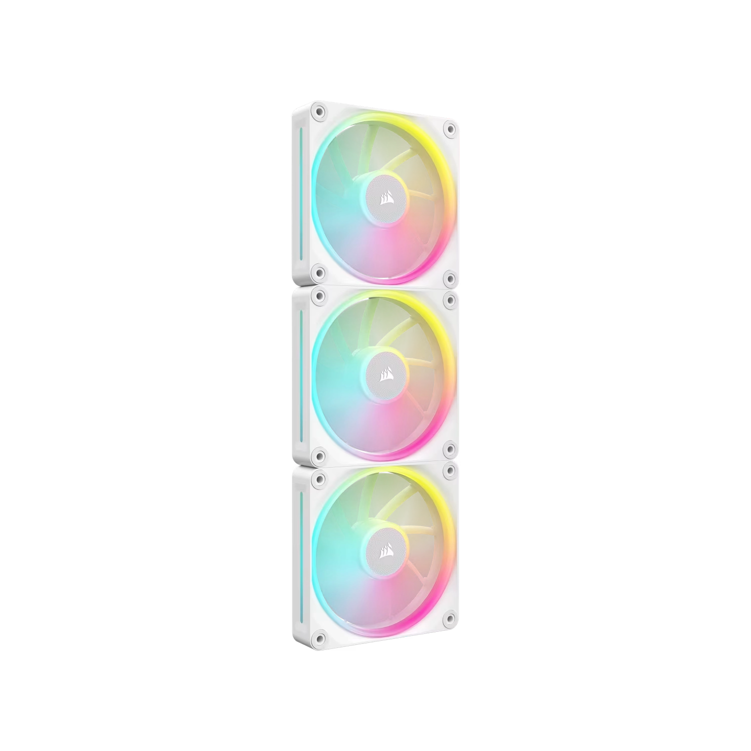 Fan Cooler Corsair ICUE LINK LX120 RGB 120mm White Pack X3 (2936)