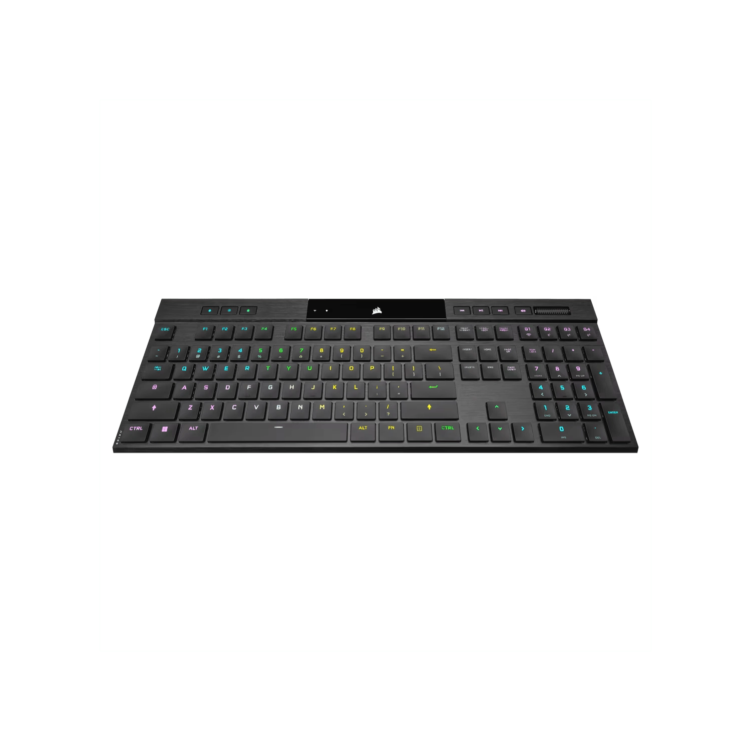 Teclado Corsair K100 Air RGB Mecanico Switch Cherry MX Ultra Low Profile Black Wireless (5176)