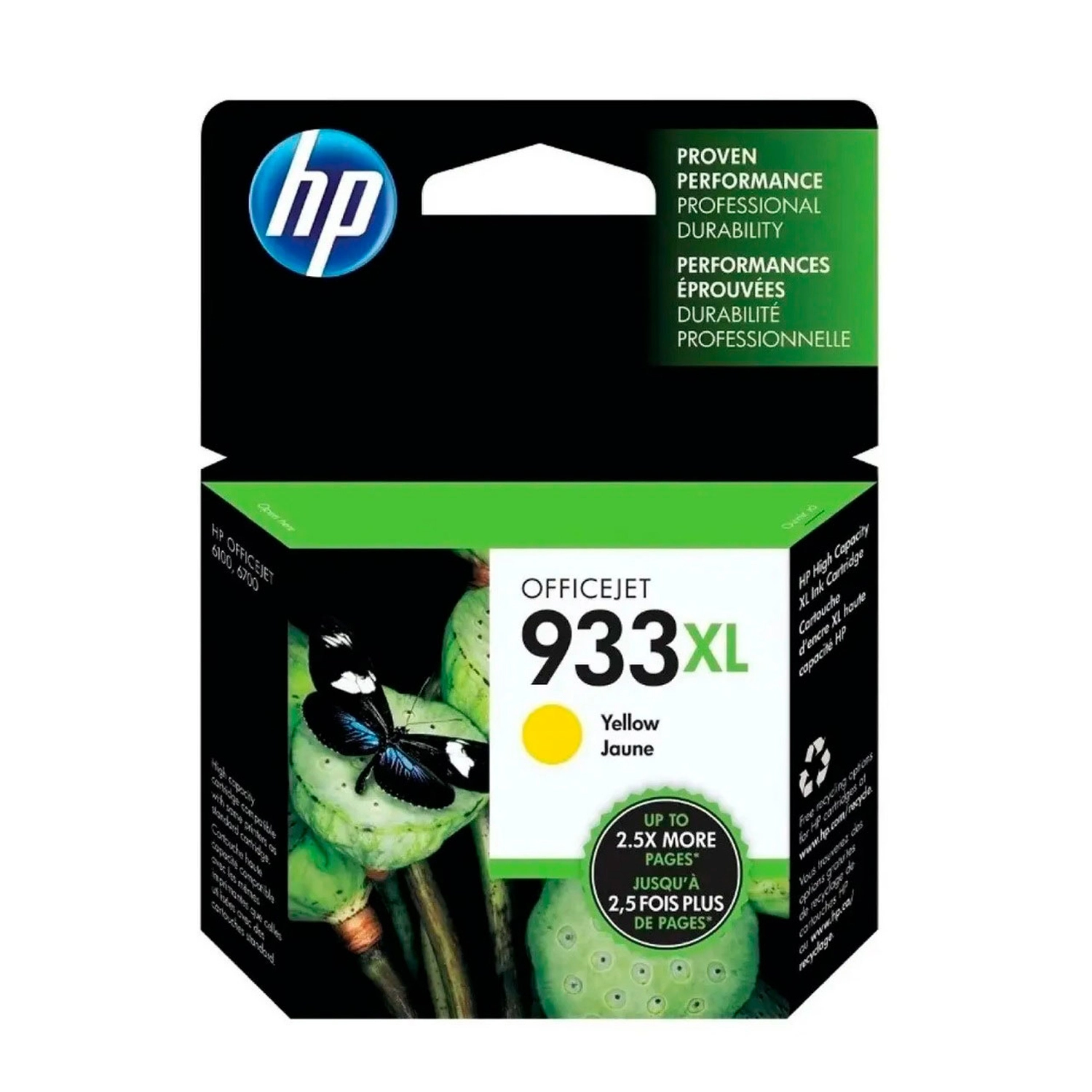 HP 933XL Yell Ink Cartridge CN056AL (2722) — foto 2
