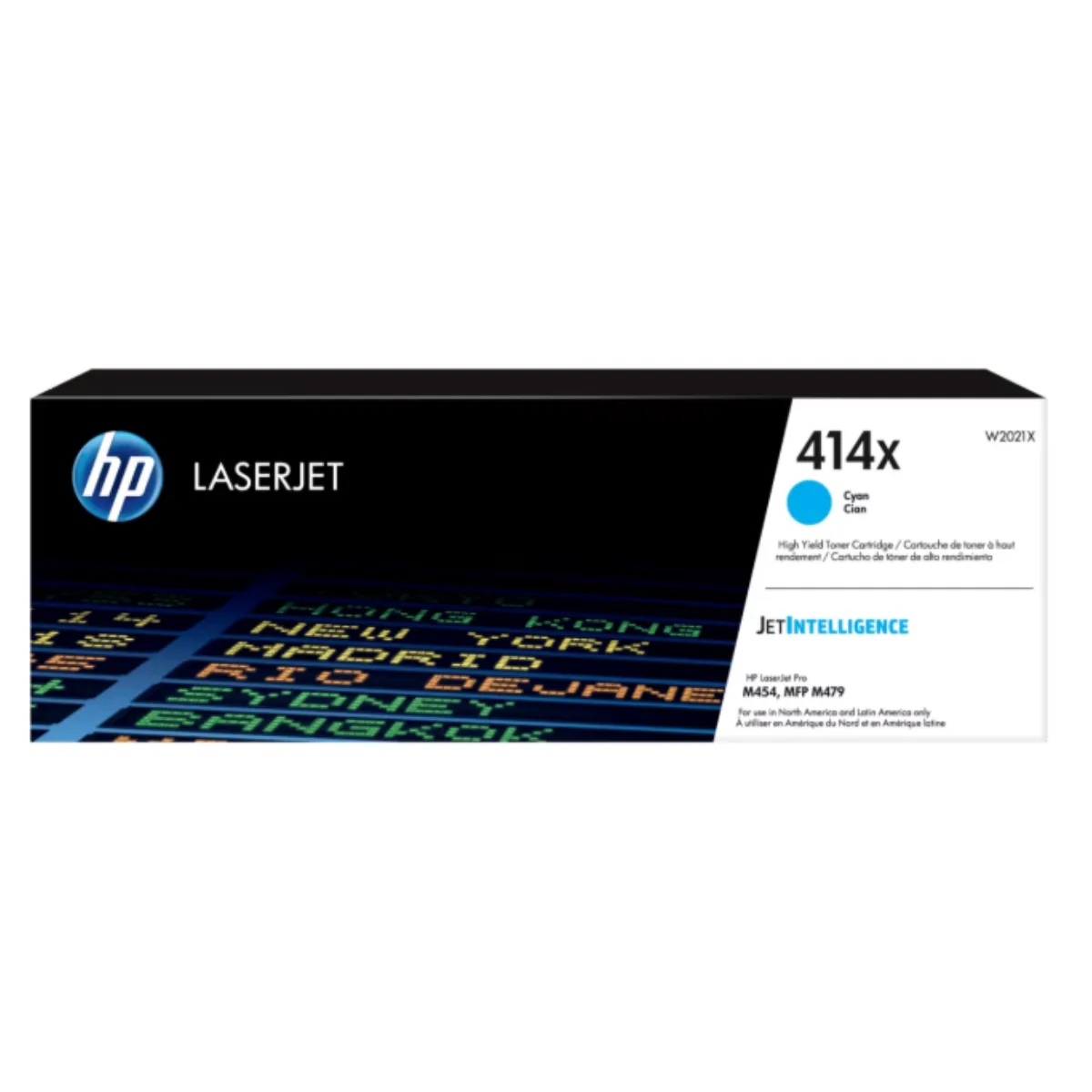 HP 414X Cyan LaserJet Toner Cartridge W2021X (6313) — foto 2