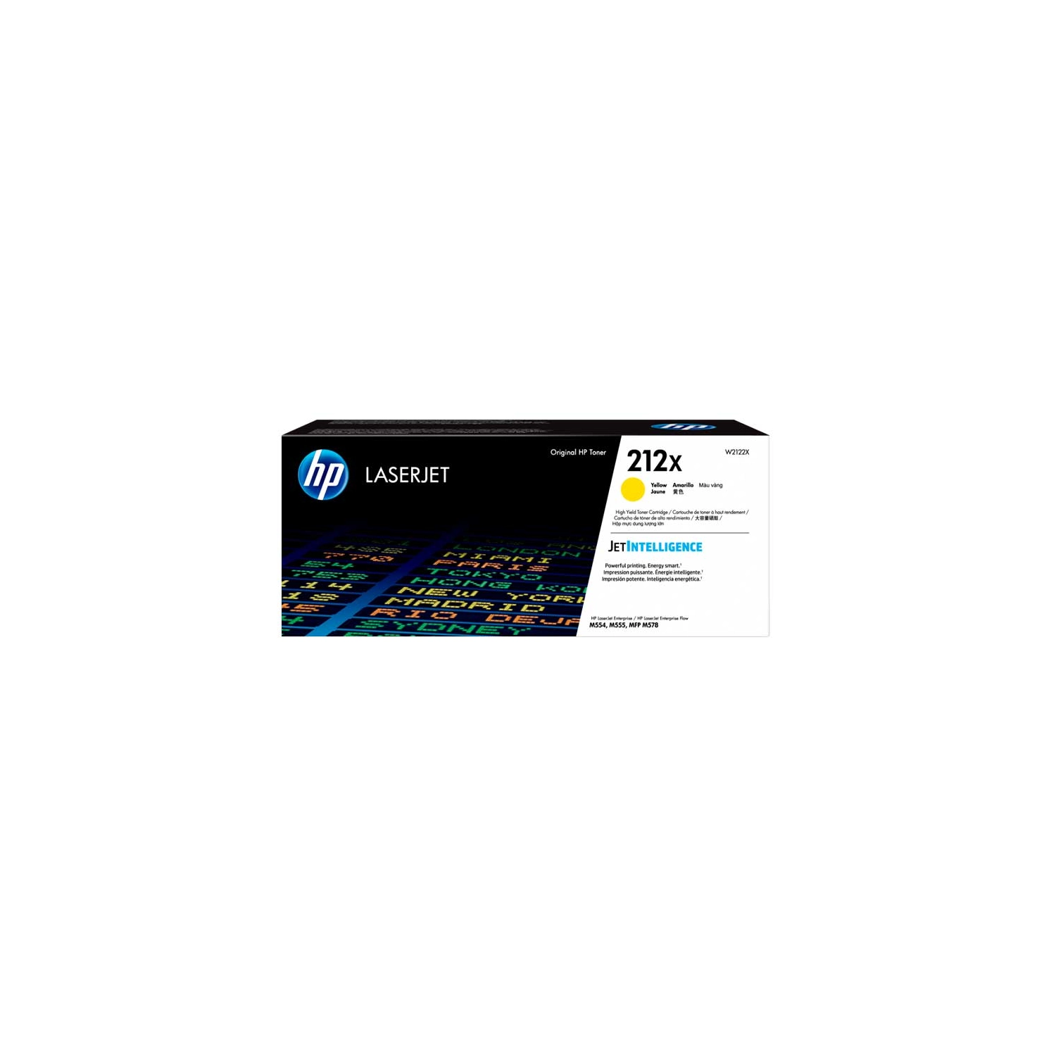 HP 212X HY YELLOW Toner Cartridge W2122X (8919) — foto 2