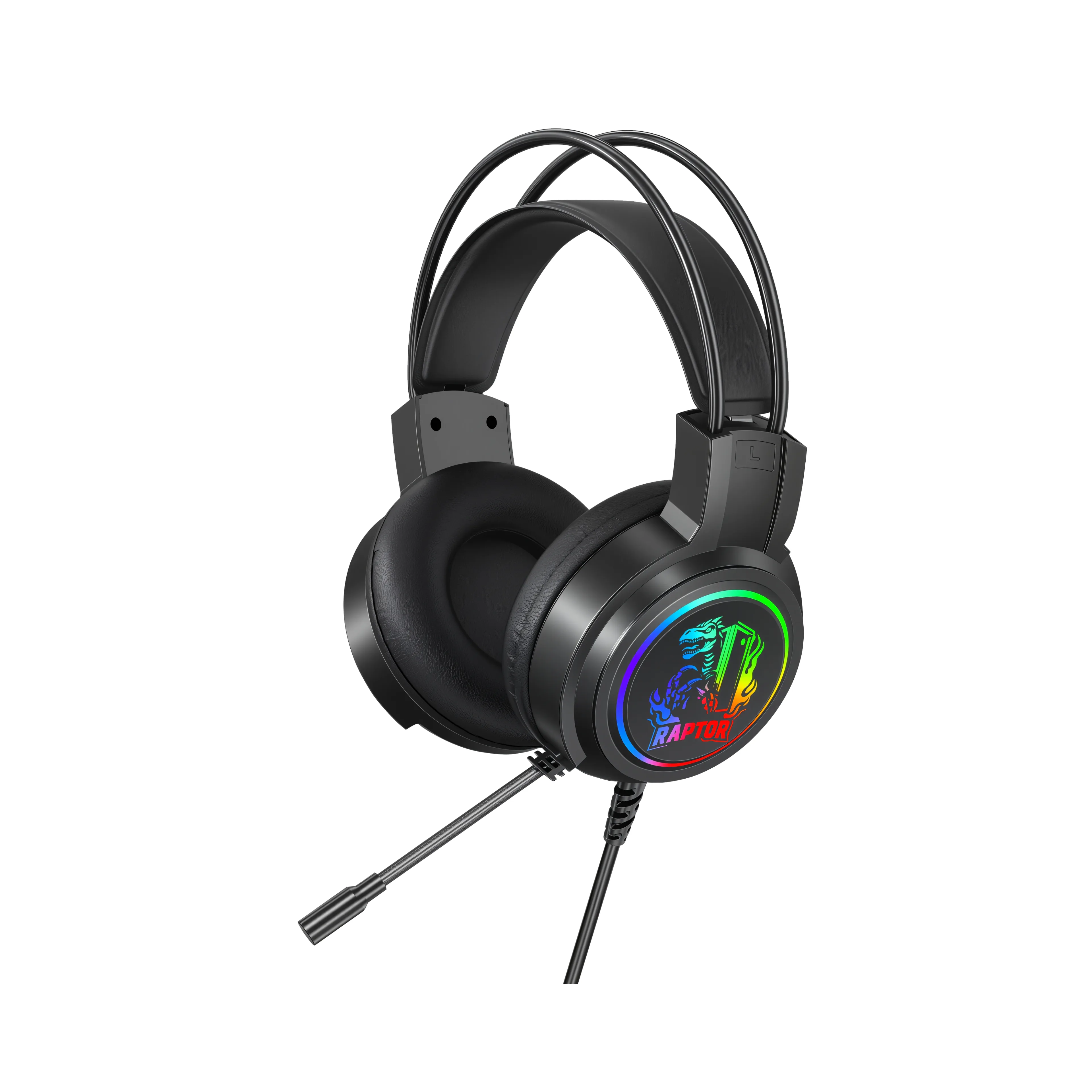 Auricular Gamer Raptor Shadow Core RGB Jack 3.5mm (3118) — foto 8