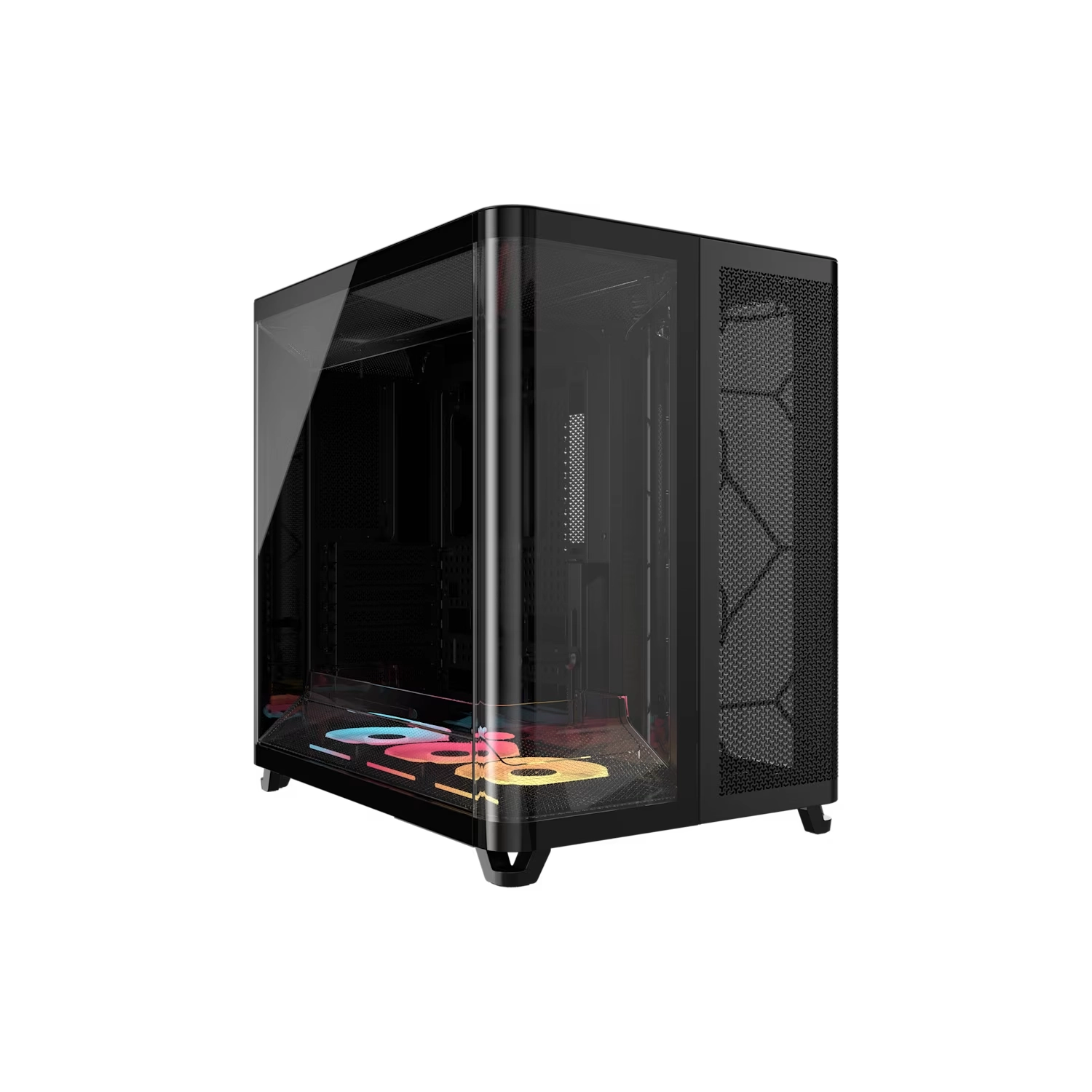 Gabinete Corsair AIR 5400 LX LINK Mid-Tower TG Black (6570)