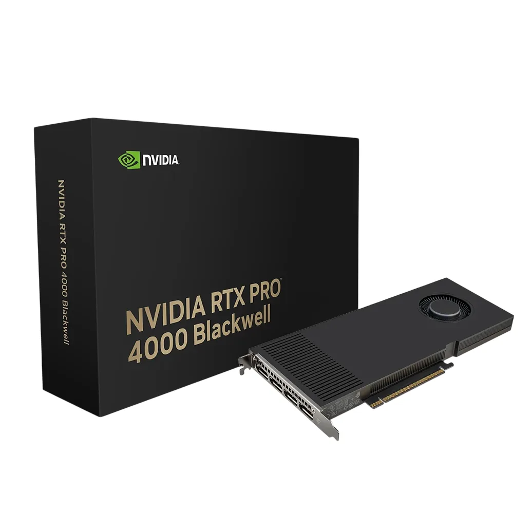VGA PNY QUADRO RTX PRO 4000 Blackwell 24Gb GDDR7 4x Mini Display Port (6796) — foto 3