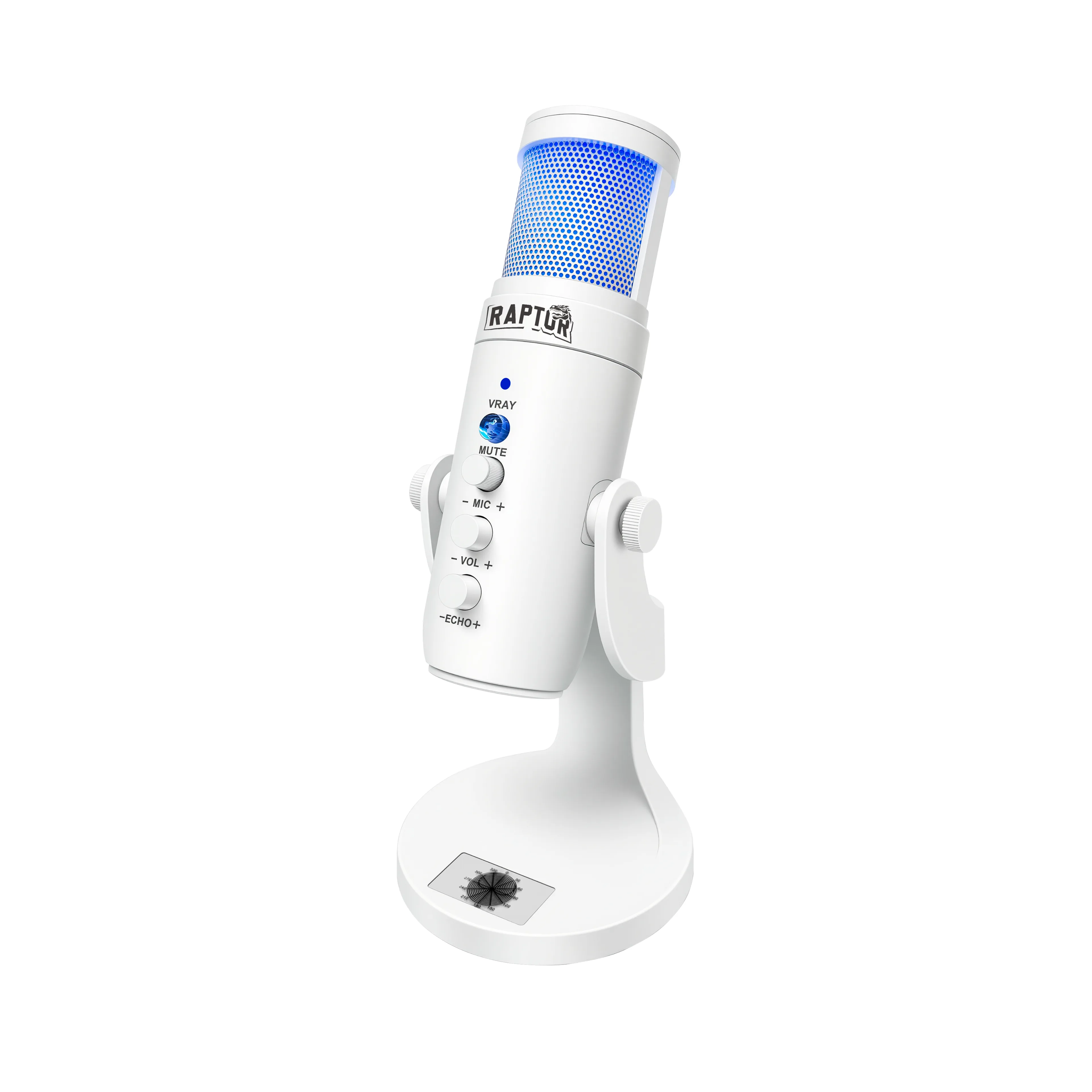 Perifericos Microfono Raptor Vox Pro RGB White RAP-MICRO-PRO-RGB-USB-WH — foto 6