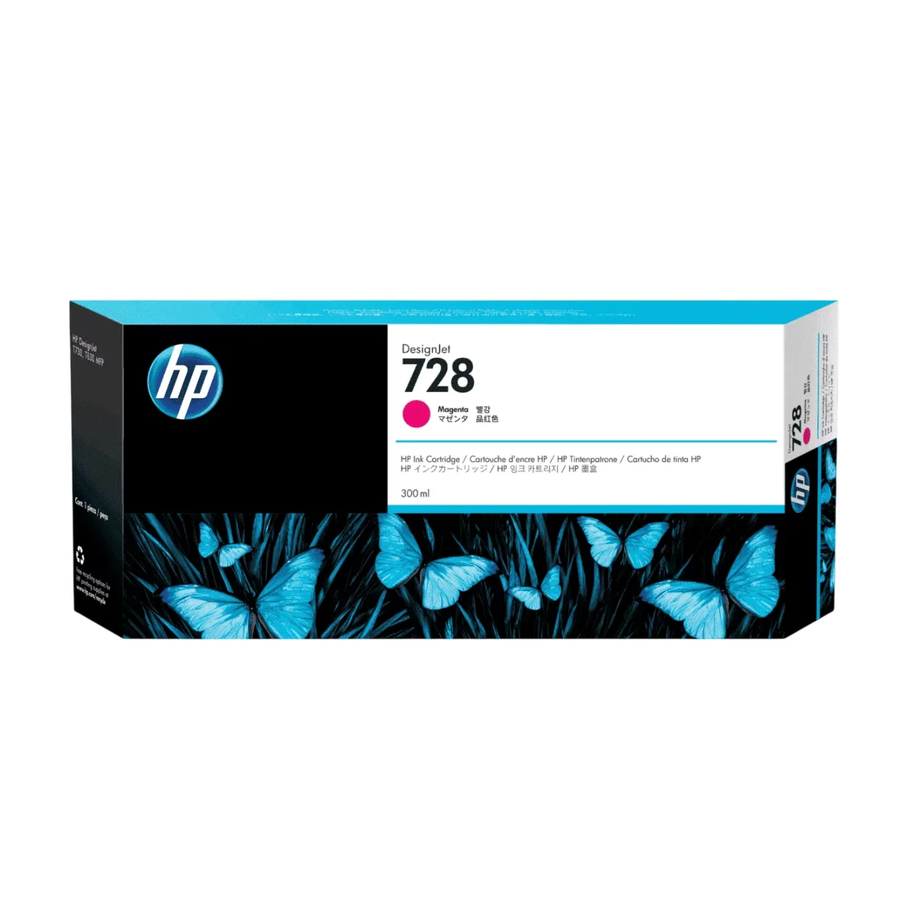 F9K16A HP 728 300-ml Magenta Ink Cartridge (7920) — foto 2