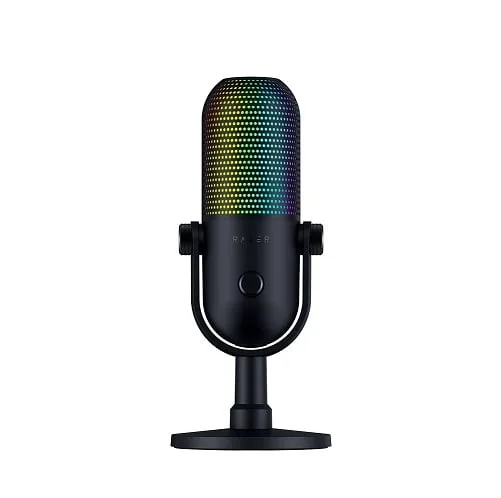 MICROFONO RAZER SEIREN V3 CHROMA BLACK RGB USB-C — foto 2