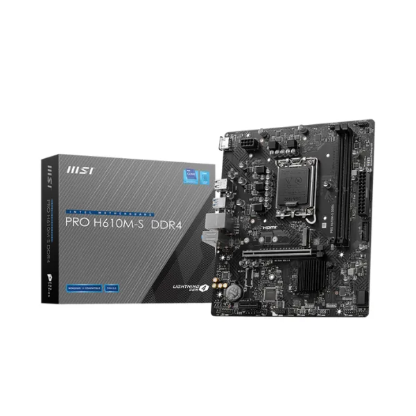 Mother Pro H610m-s Ddr4 Msi 12gen — foto 7