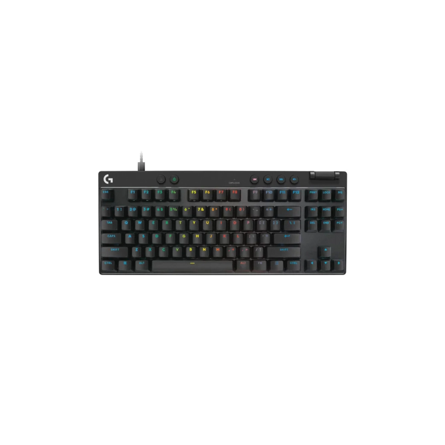 Teclado Logitech PRO X TKL Rapid Black 920-013131