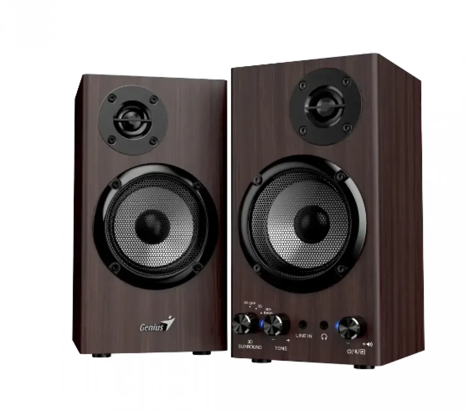 Parlantes Genius SP-HF520 BT,Dark Brown,AR,100-240V (2992)
