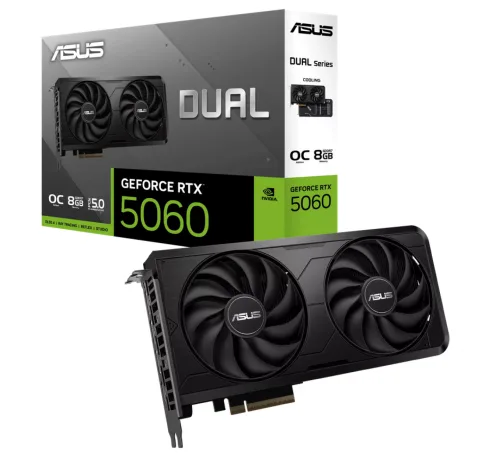 PLACA DE VIDEO ASUS DUAL RTX 5060 8GB EVO OC