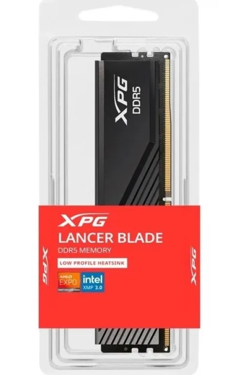 MEMORIA ADATA DIMM XPG LANCER DDR5 16GB C48 6000MHZ BLACK