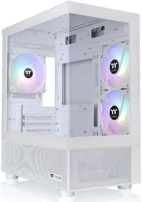 Gabinete TT View 170 Micro Chassis TG X2 Fan ARGB X3 Snow White (5349)