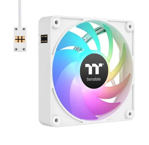 FAN Cooler TT CT120 EX ARGB (3 Fan Pack) White (4618)