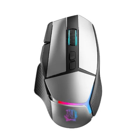 Mouse Gamer Raptor Storm Grip 9 Botones 8000dpi Retroiluminado (2177)